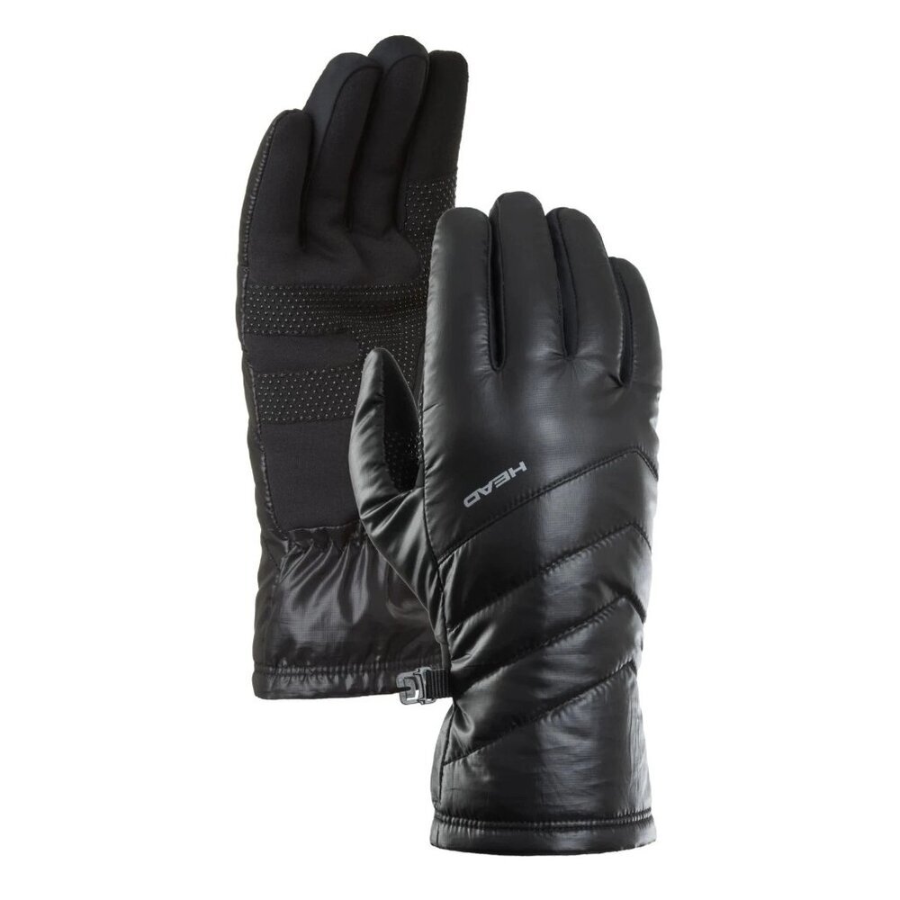 Head Quilted Black Winter Gloves S/P Women's Insulated Waterproof n1242